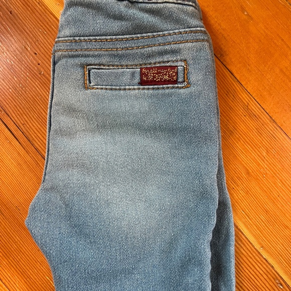 7 for all Mankind Baby Sz 3/6 months Denim Jogger - Picture 8 of 10